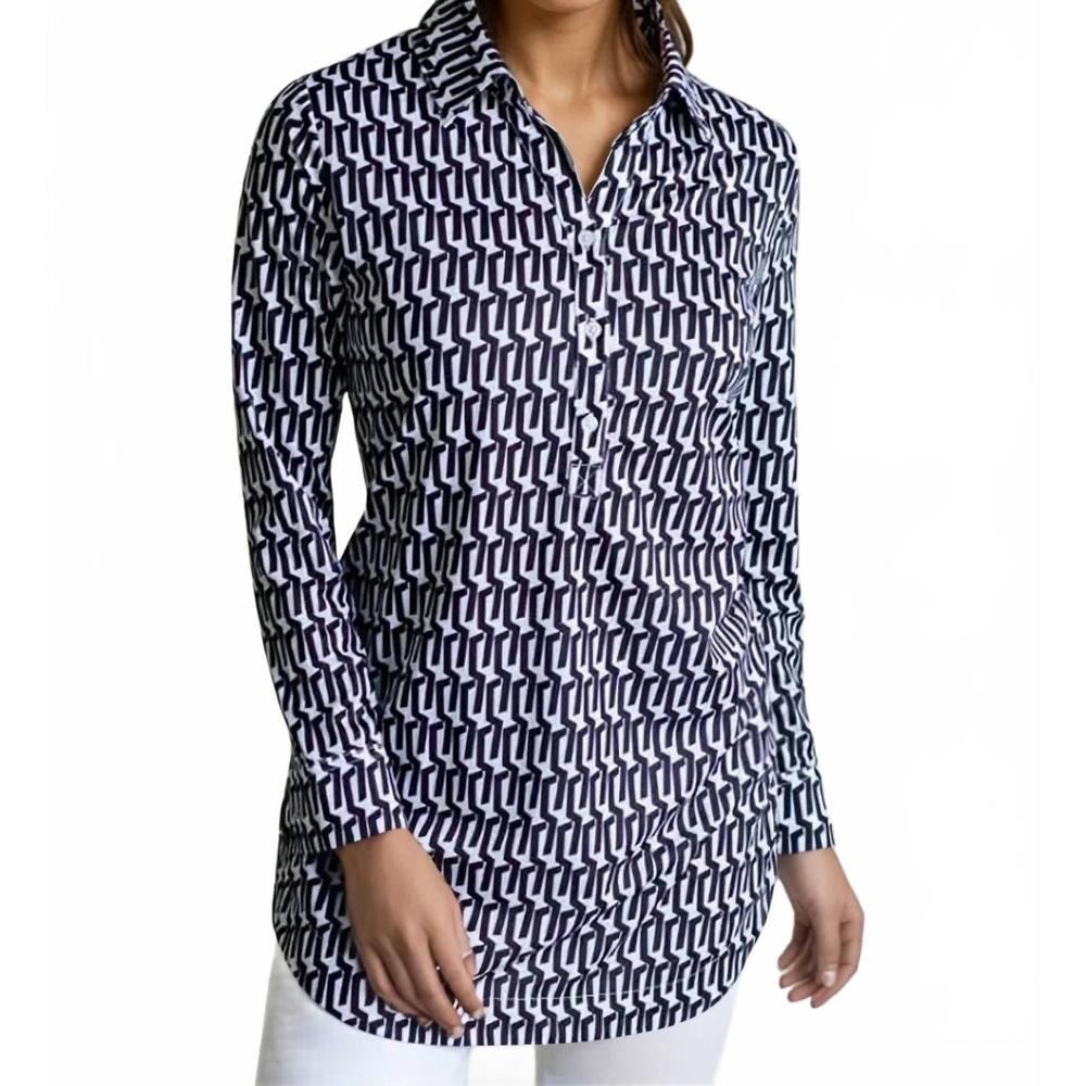 NEW BUKI carrie tunic shirt in multicolor